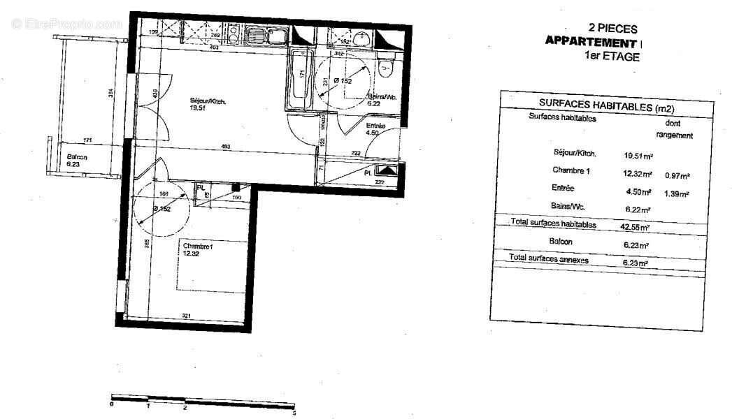 Appartement à TOULOUSE