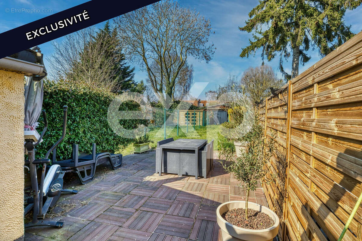 terrasse - Maison à HEM