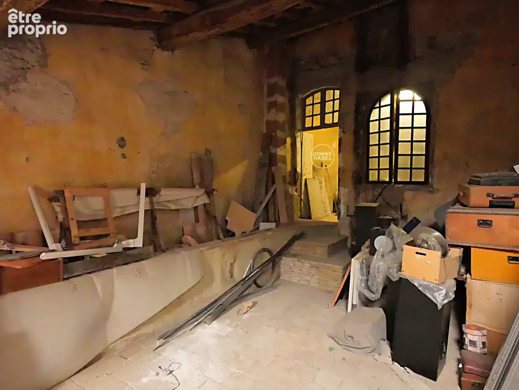 Pomérols, maison de caractère début 18ième avec pierre de taille, grandes cheminées et belle hauteur sous plaf - photo 19