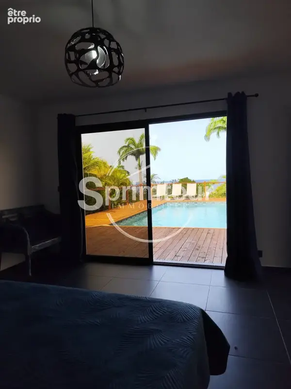 Deshaies   villa creole renovee avec piscine et acces direct a une crique - photo 14