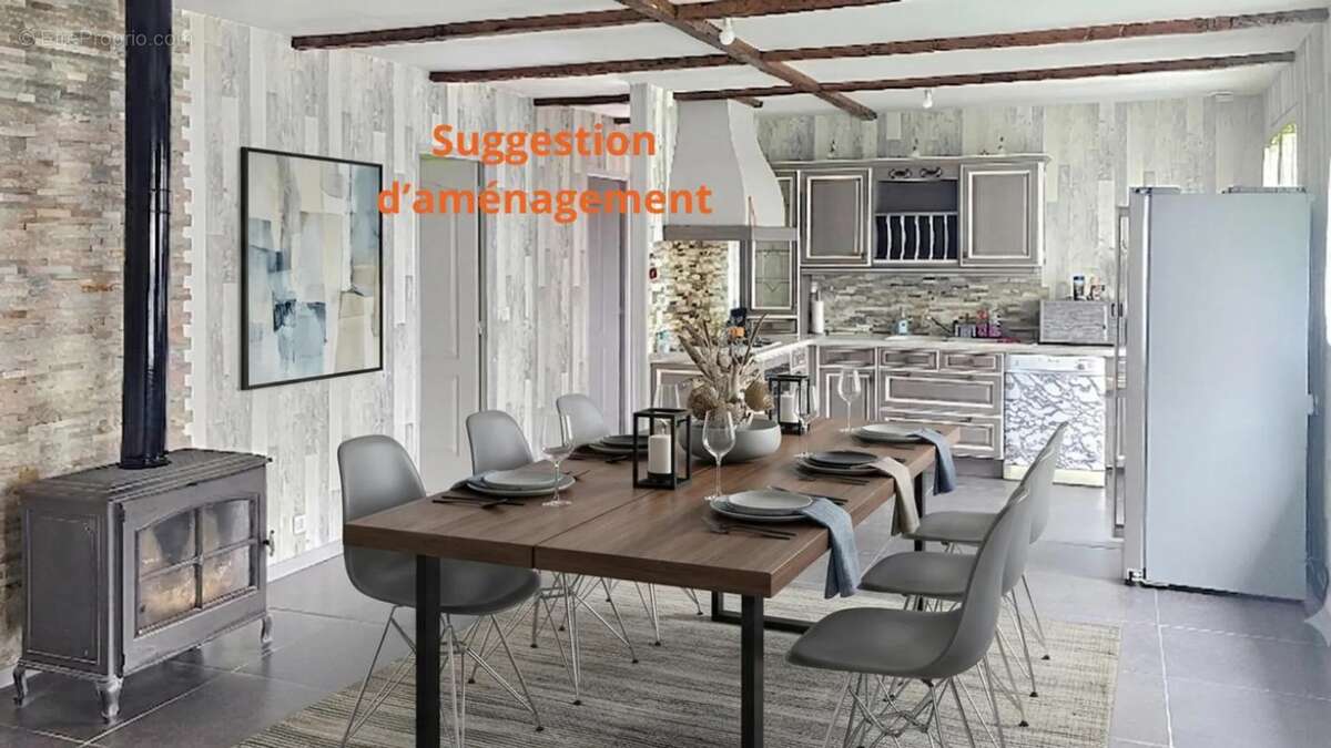 Maison de plain-pied 5 pièces de 85 m² à Saint-Pierre-en-Auge - photo 3