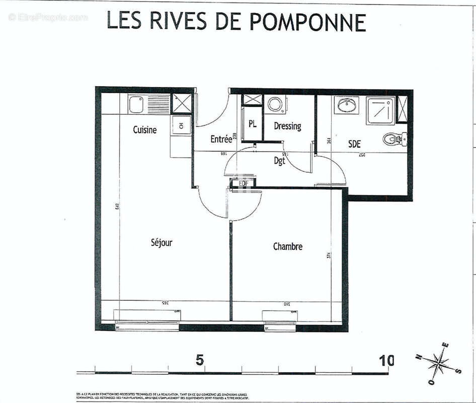 Appartement à POMPONNE