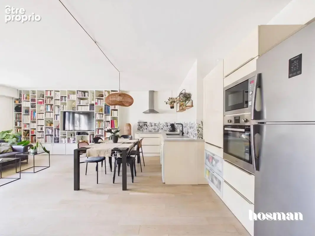 Appartement 5 pièces de 97m² traversant - Vue dégagée - Avenue Gambetta, Paris - photo 3