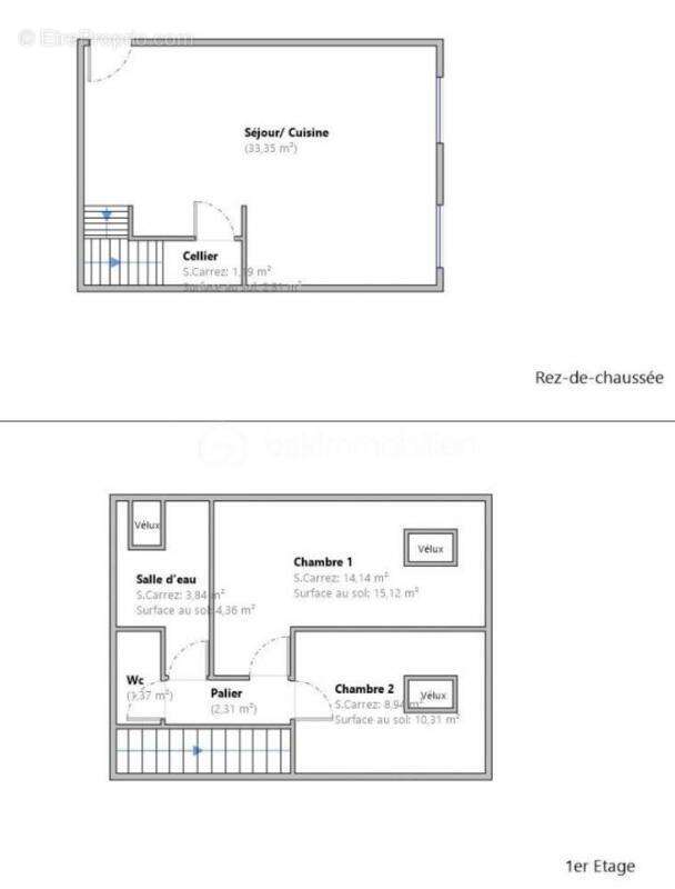 Appartement à SAINT-SOUPPLETS