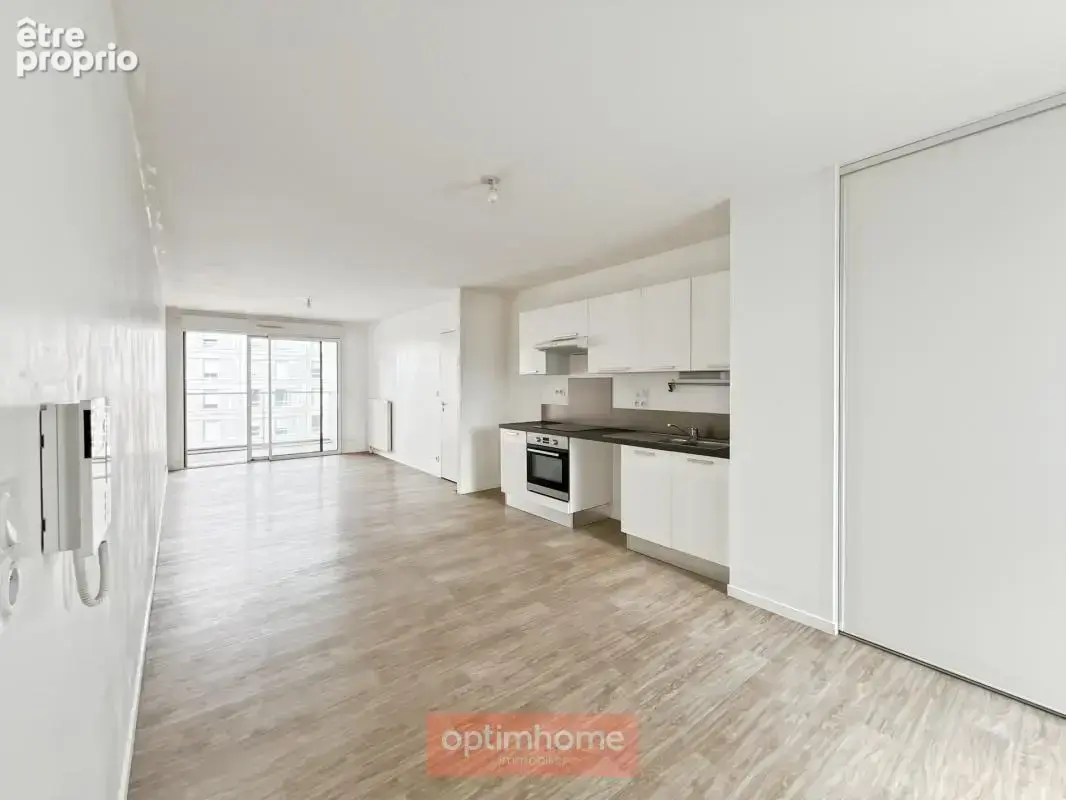 Rennes la courrouze – t3 62 m² – dernier étage – loggia – parking – métro au pied - photo 3
