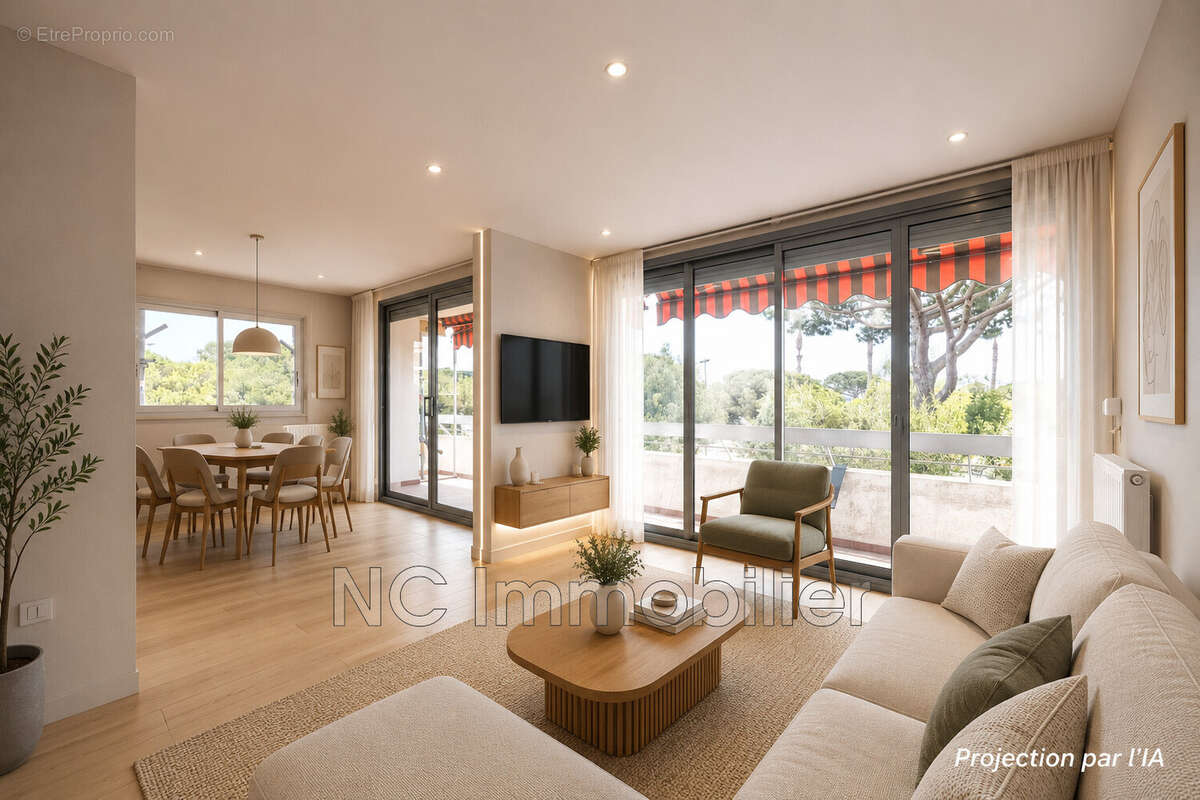 Appartement 87 m² à Antibes  - photo 3