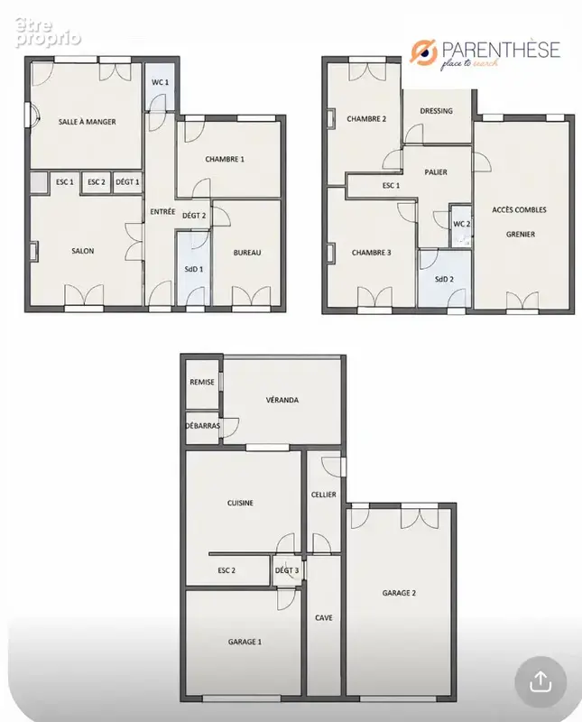 Maison 8 pièces 160 m² à vendre à Marcq-En-Baroeul (59700) - photo 2