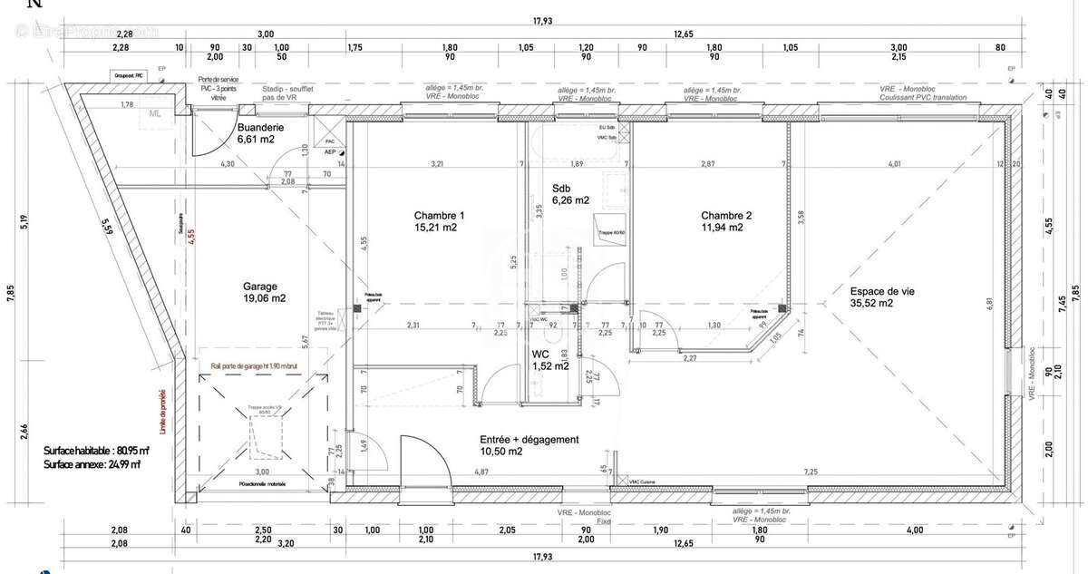Maison 80 m² à Sermamagny  - photo 8