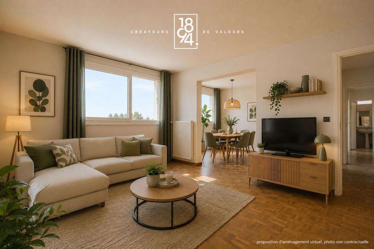 A Vendre I Marseille Saint Tronc I Appartement I T4 I Terrasse I Cave - photo 5
