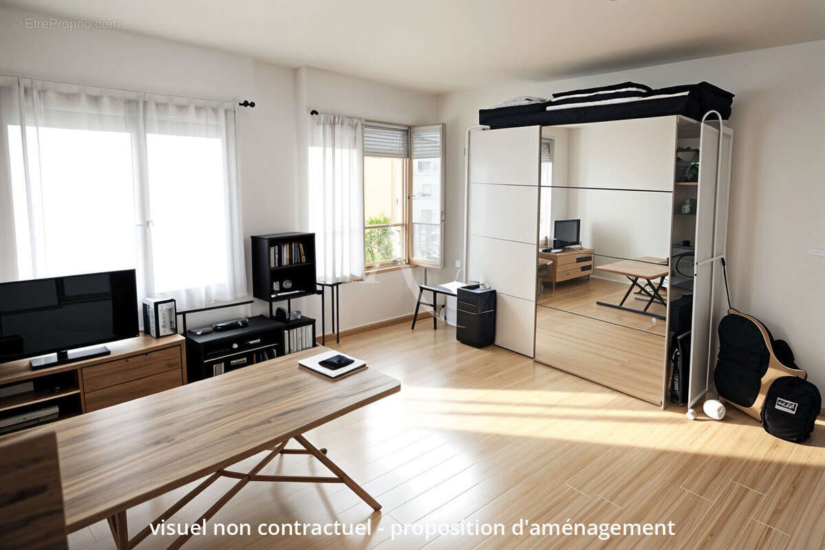 Appartement Meulan En Yvelines 1 pièce(s) - 23m² - photo 4