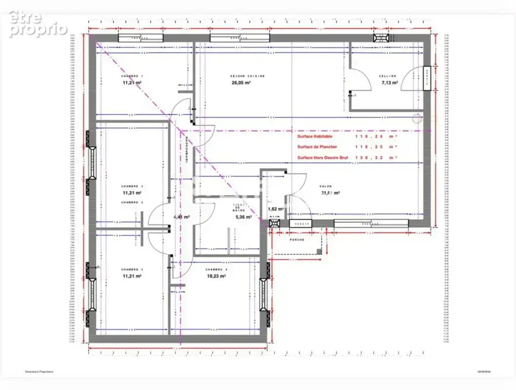Maison 6 pièces 150 m² à vendre à Saintes (17100) - photo 2