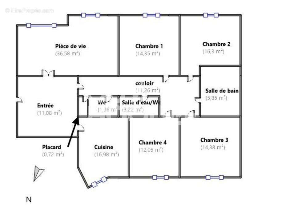 Appartement à LYON-4E