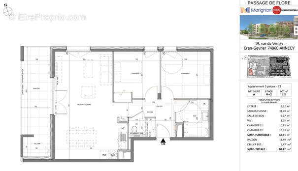 Appartement à ANNECY