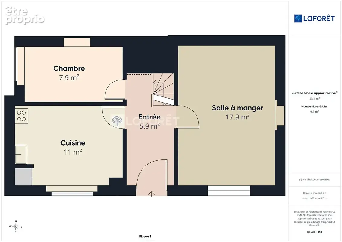 Maison Lesconil 6 pièce(s) 100, 76 m2 - photo 18