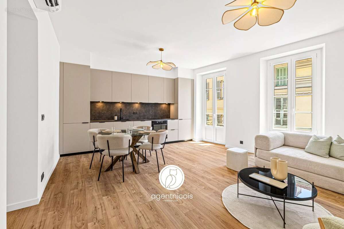 Nice // carré d'or - rue de france : 3 pieces /  balcon sud / rénové / avant dernier etage - photo 28