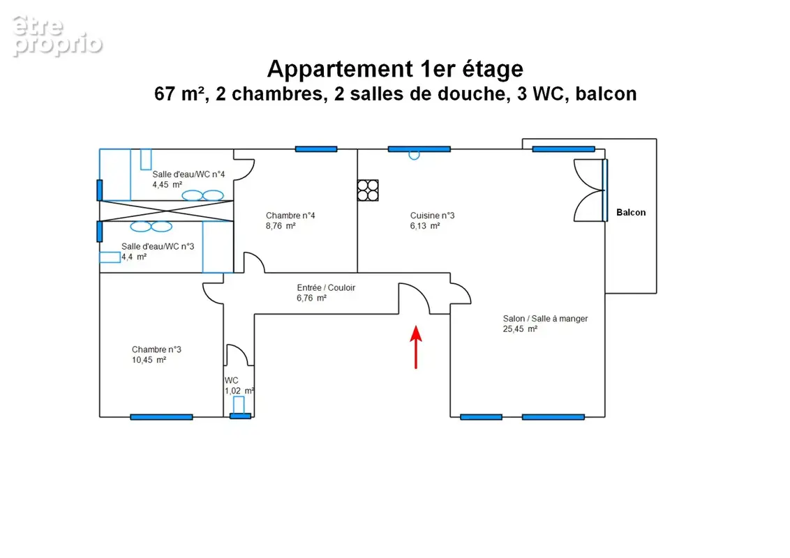 Maison de 3 appartements avec jardin et parking • Secteur Tassigny Cannes - photo 5
