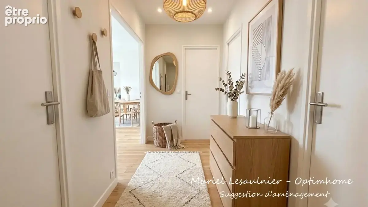 Appartement familial 95 m² 3 chambres, balcon, cave & parking - photo 3