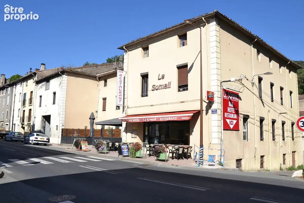 ST Pons de Thomières hérault murs et fonds Bar restaurant Hotel - photo 15