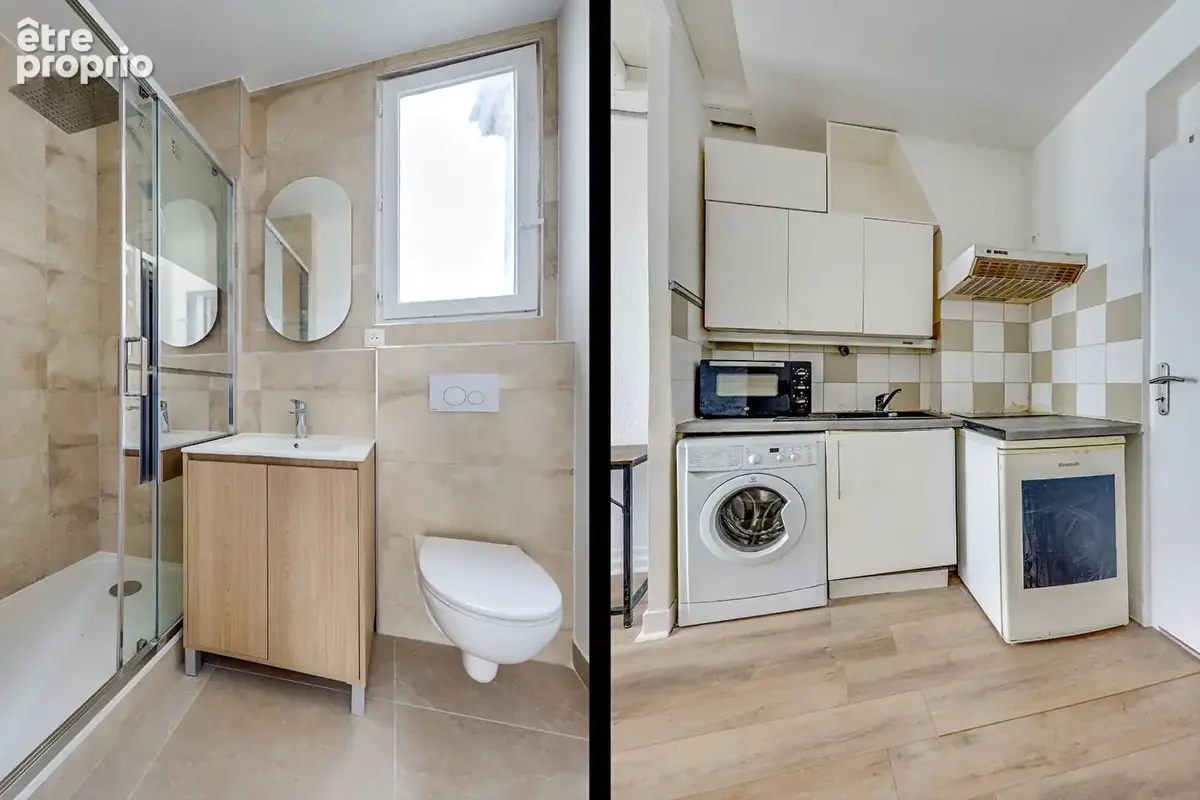 Studio au dernier étage à vendre proche Gambetta (75020) ! - photo 4