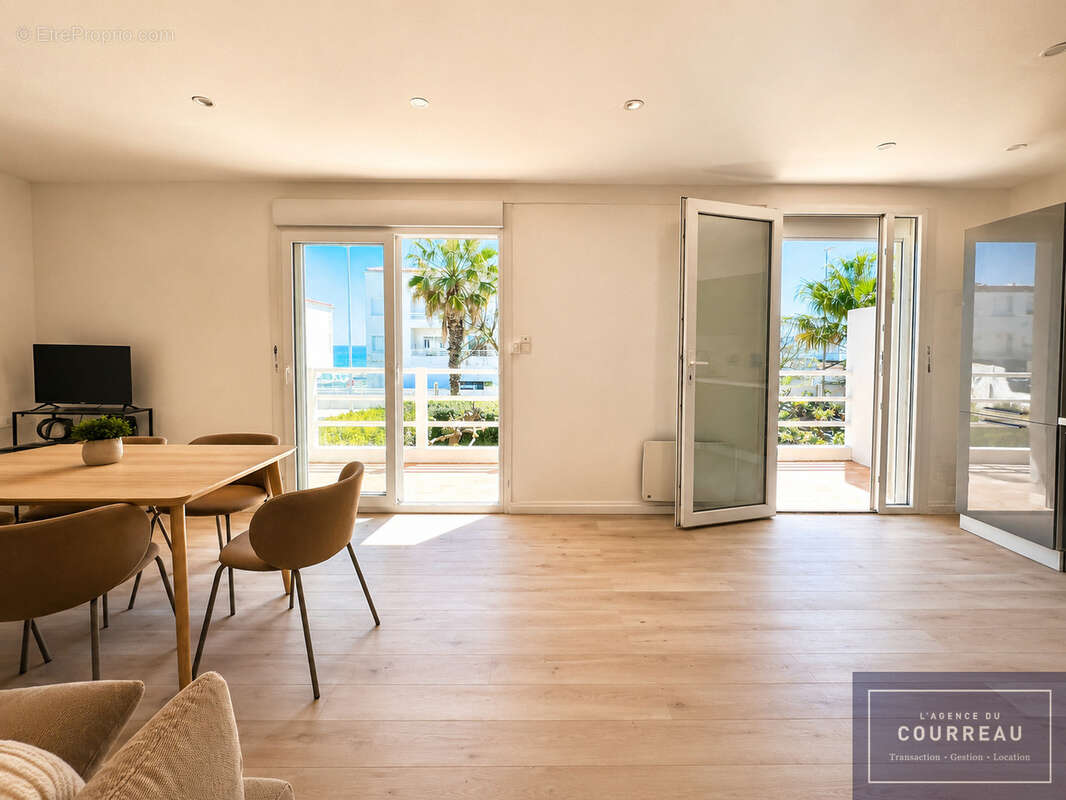 Palavas-les-flots   f4 vue mer, balcon et double parking - photo 2