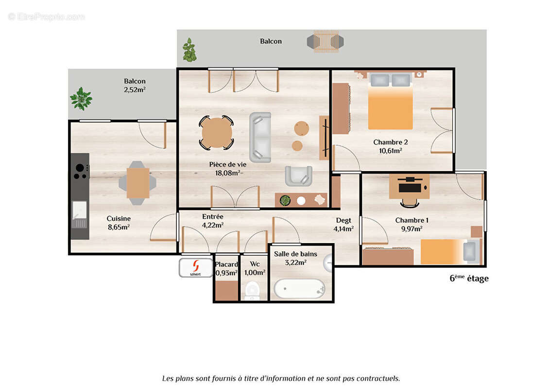 Appartement à MONTLUCON