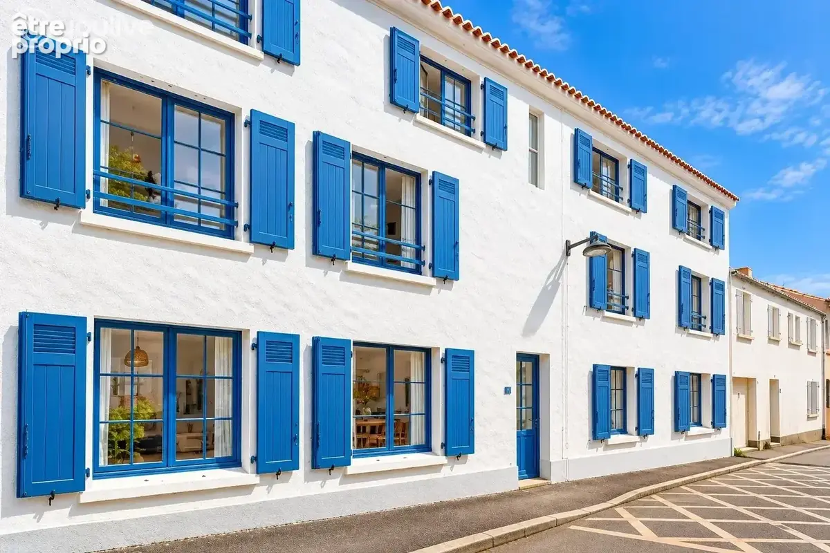 Noirmoutier-en-l'île – appartement t2 traversant de 43 m² – rénové – exposition sud-ouest – garage – jardin privatif - photo 13