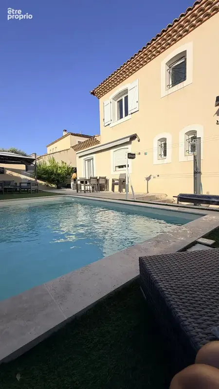 A Vendre Valros commune Béziers Maison 5 pièces   110 m2   4 chambres- Terrain 409 m2   Piscine   Garage - photo 3