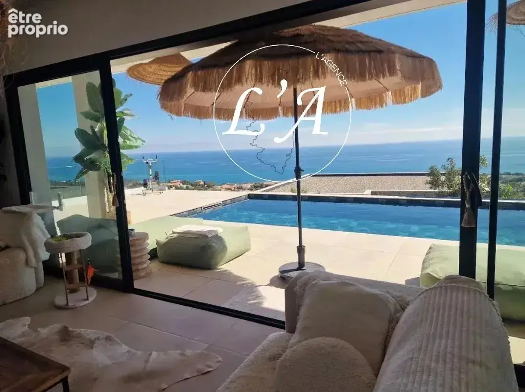 Solenzara – Villa vue mer panoramique avec piscine chauffée - photo 2