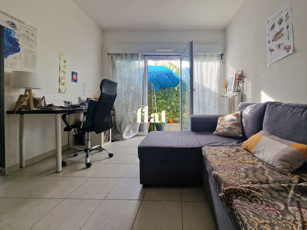 NANTES est -  Boulevard jules verne - APPARTEMENT T2 de 43.19 m2  en rez de jardin - terrasse  expo ouest - pa - photo 4