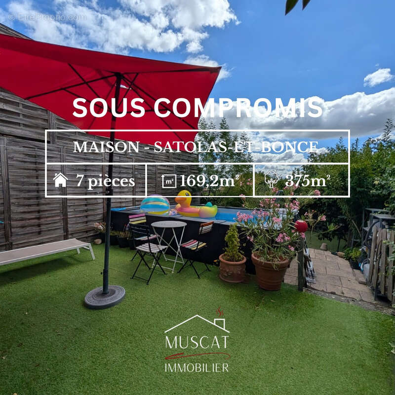 Maison à SATOLAS-ET-BONCE