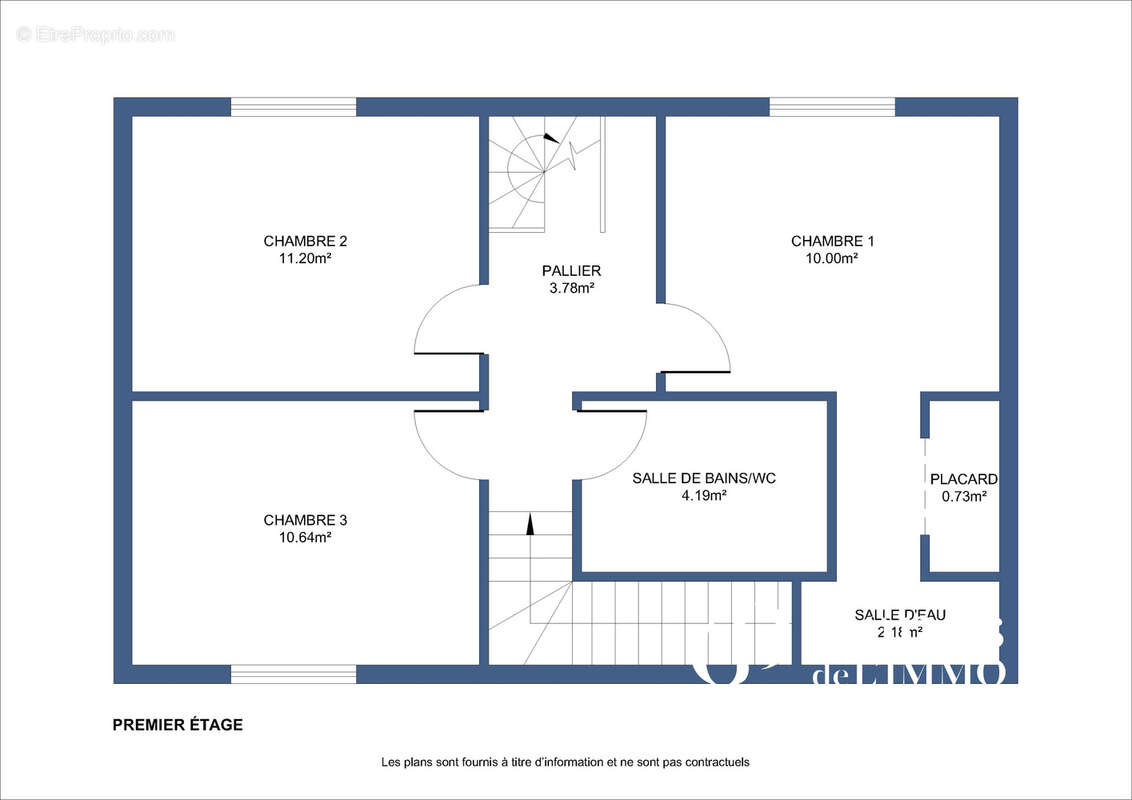 CRAPONNE   Appartement T4 Duplex de 97 m2 Carrez + 21 m2 utiles   Jardin, 2 parkings - photo 17