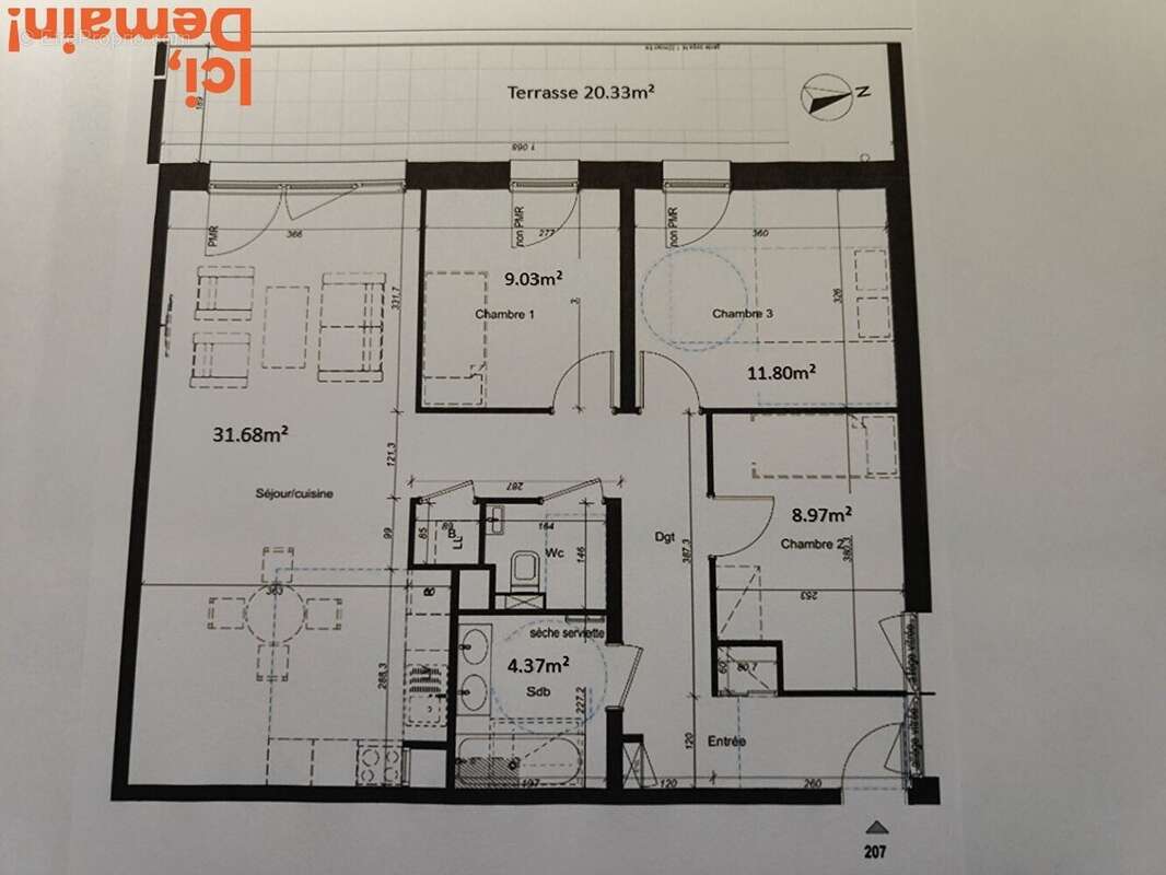 Appartement à ILLKIRCH-GRAFFENSTADEN