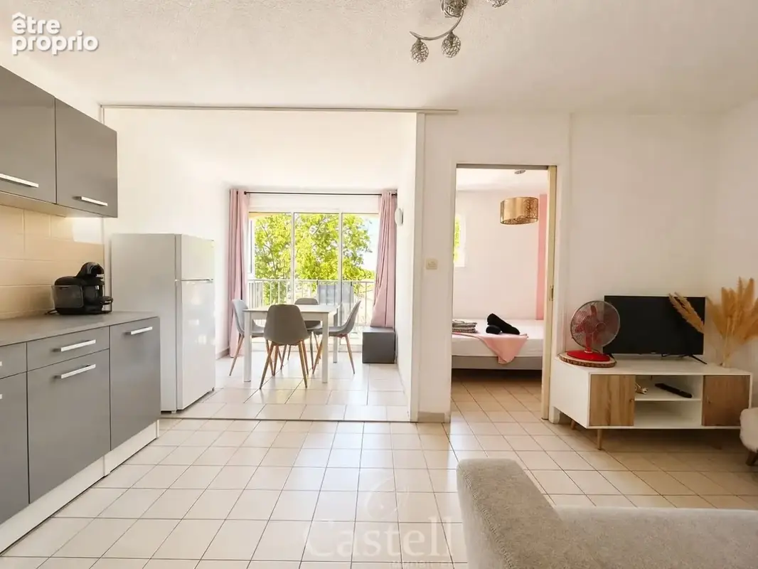 *** appartement deux pieces + cabine + parking *** - photo 1
