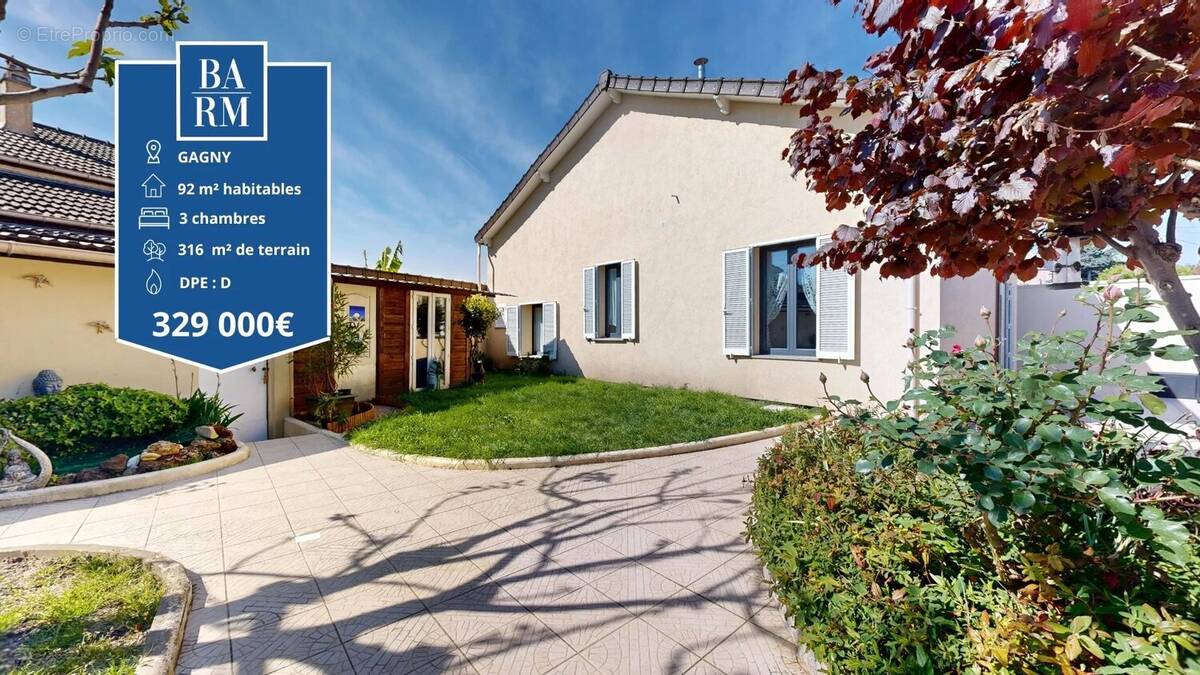 Maison à GAGNY