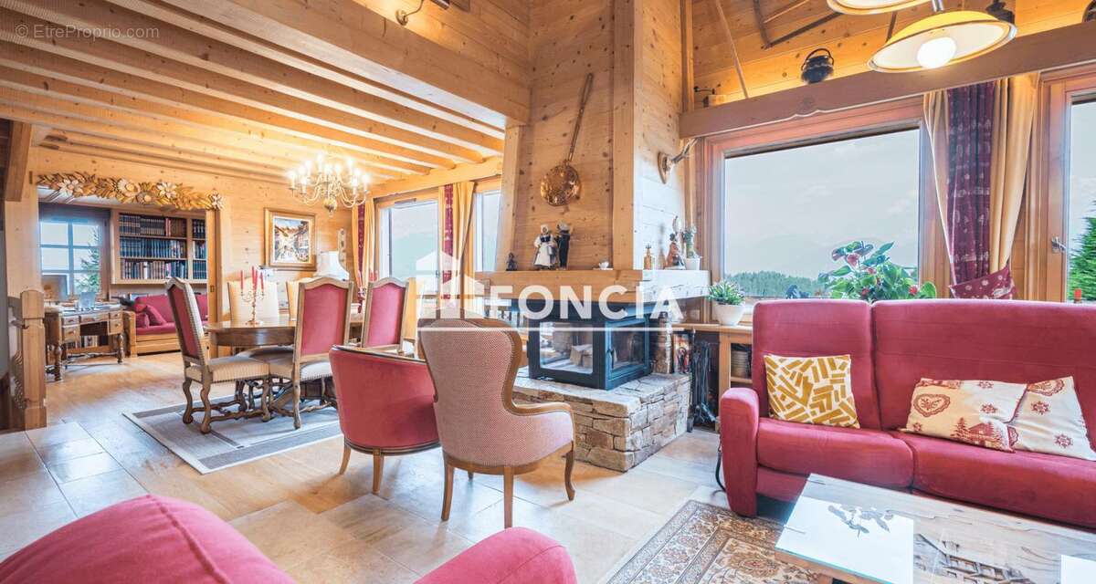 Chalet brondex avec piscine interieur vue mont blanc - photo 3