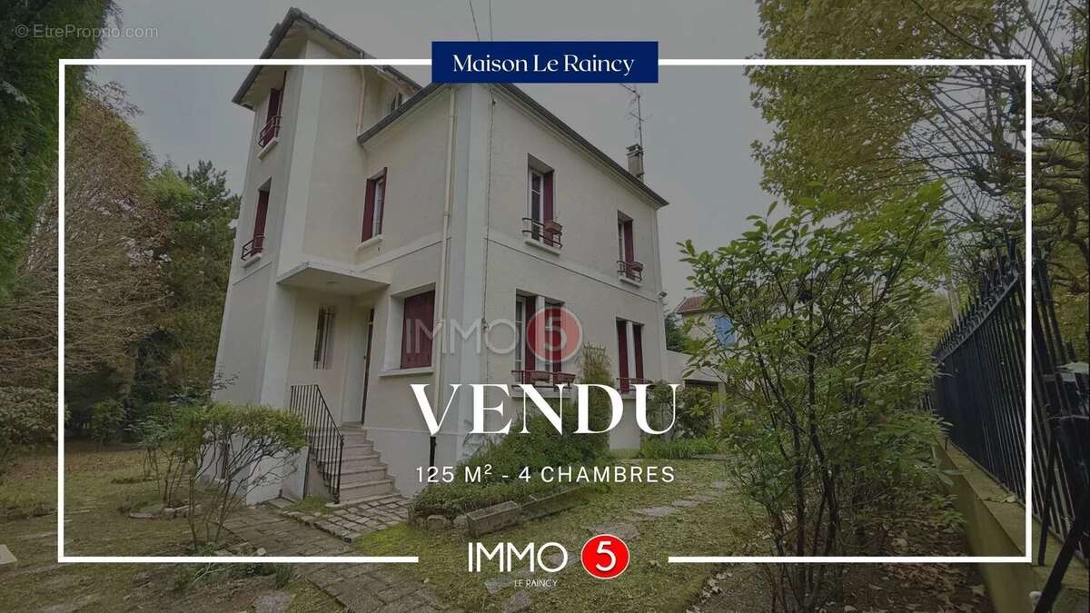 Maison à LE RAINCY
