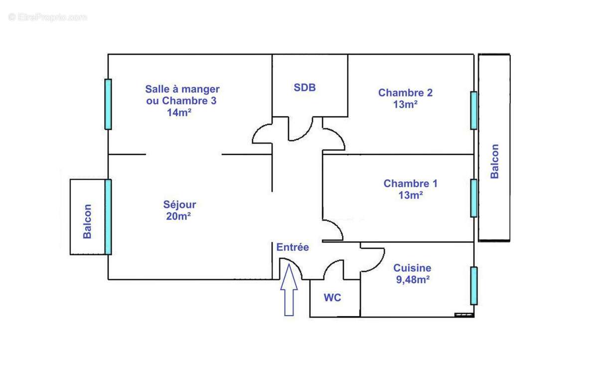 Appartement - photo 7