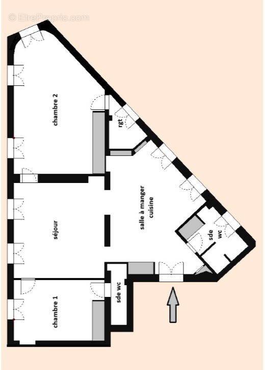Appartement à PARIS-9E