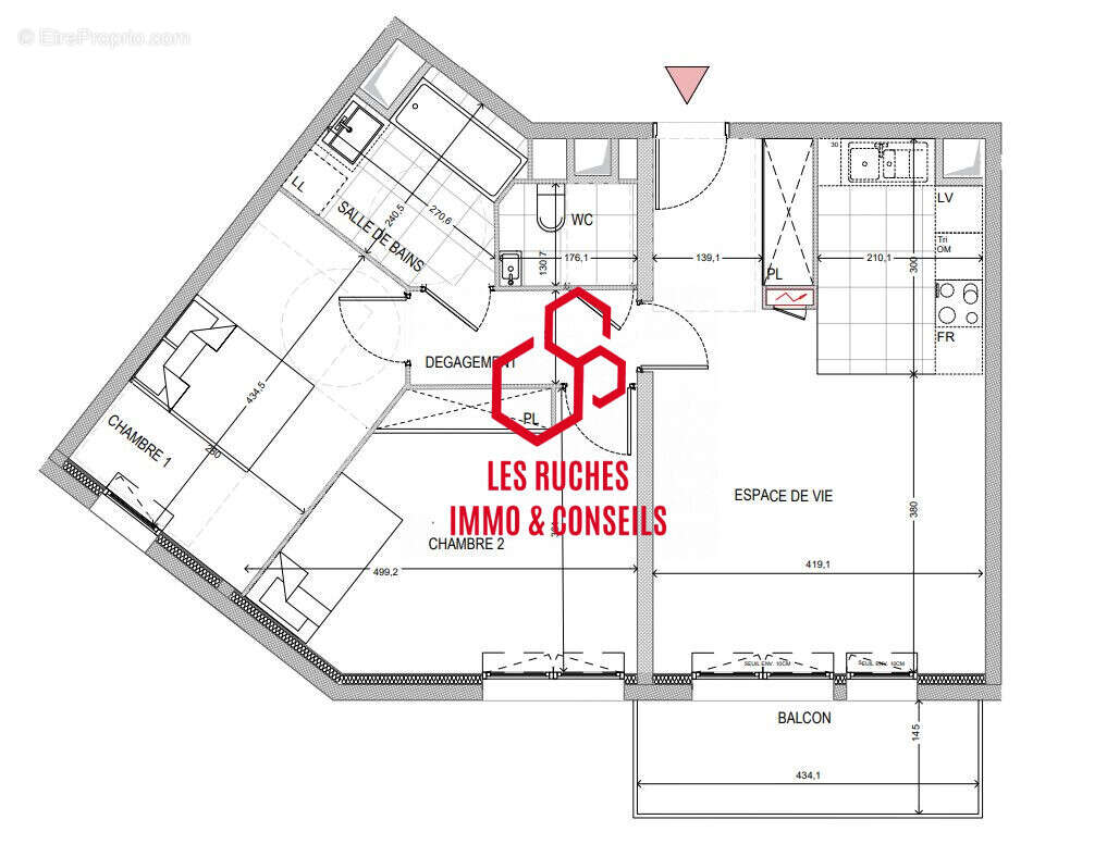 Appartement à LAGNY-SUR-MARNE