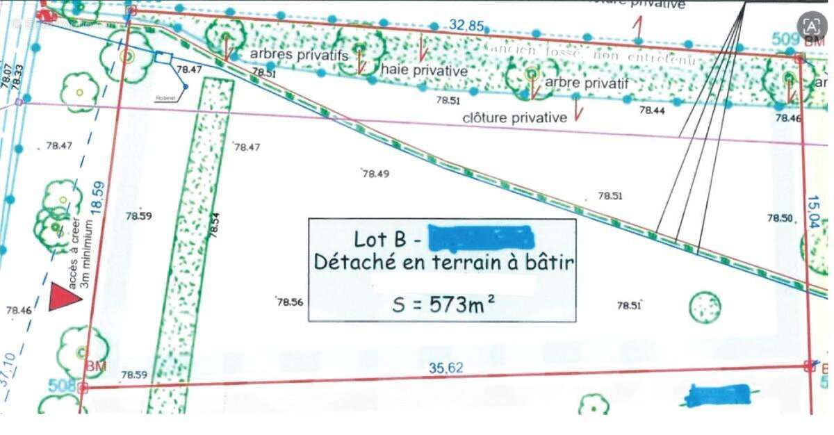 Capture d'écran 2026-06-16 084528 - Terrain à LE CELLIER