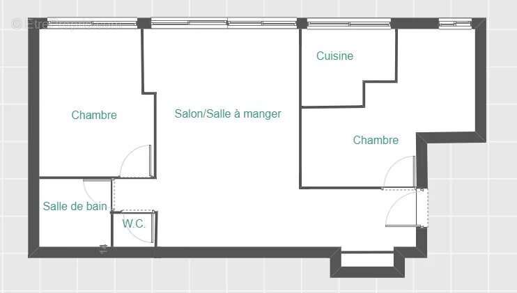 Appartement à MARSEILLE-2E