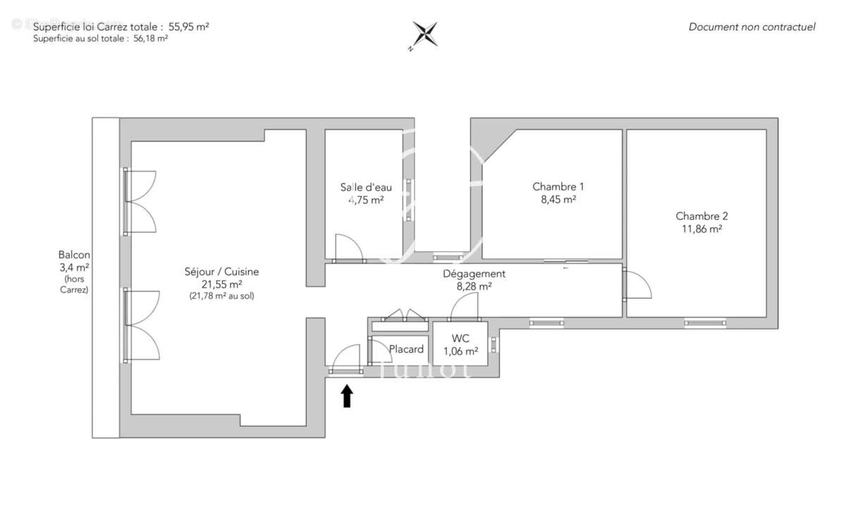 Appartement à PARIS-10E