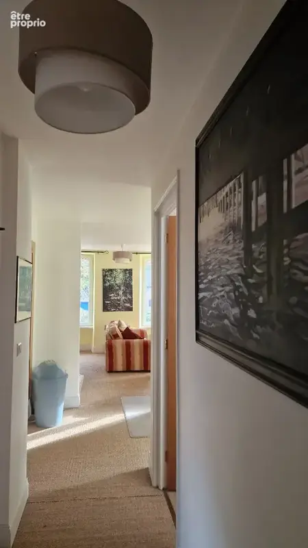 Appartement de type 3 - lumineux, expo SUD OUESTbelles vues nature, agréable, au sein d'une petite copropriété dans une demeure  - photo 8