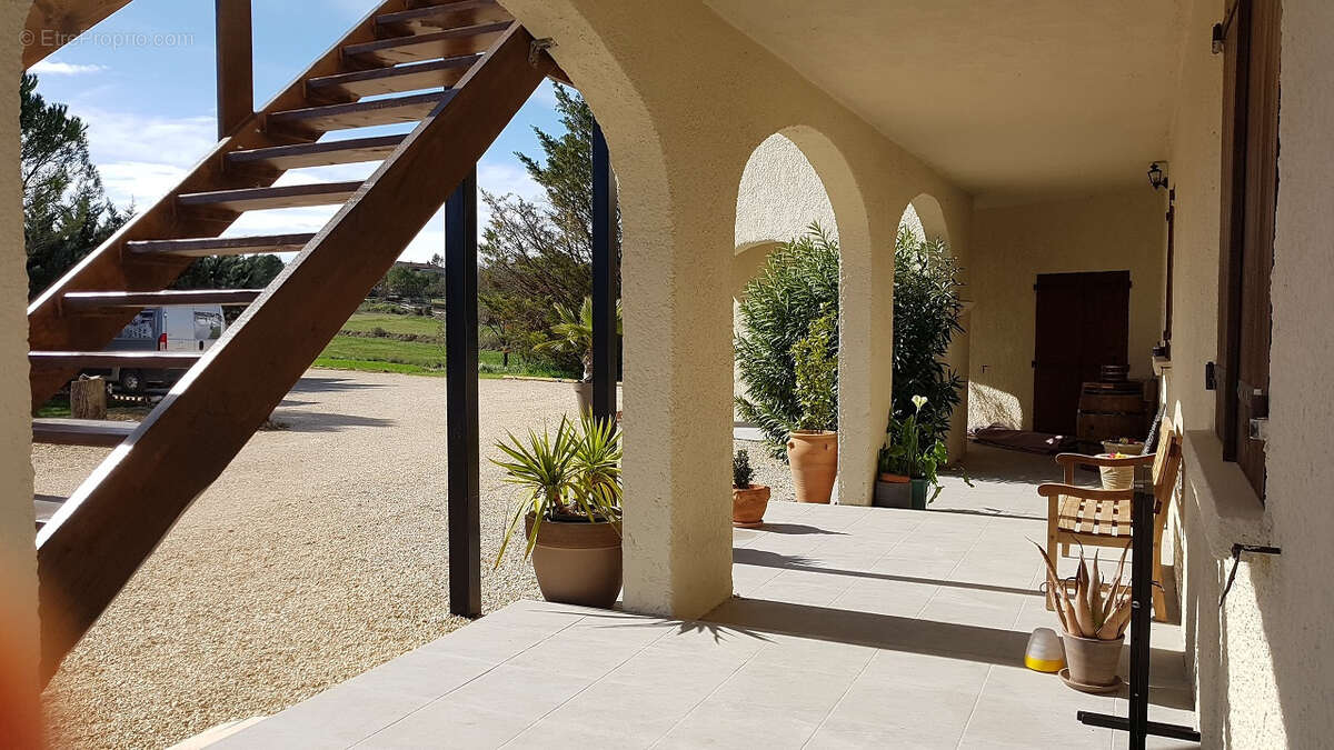 Grande maison 235 m2 ambiance campagne avec vue Cévennes et piscine chauffée - photo 15