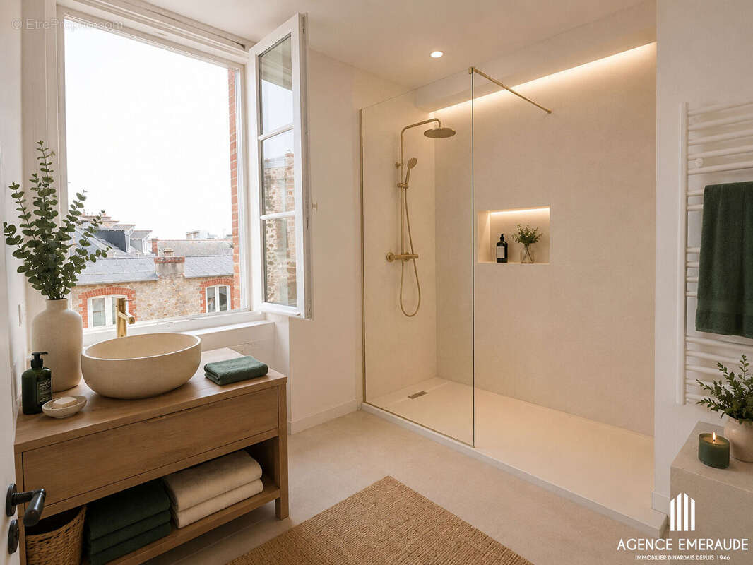 A rénover Appartement Dinard  2 pièce(s) 30.40 m² hyper centre - photo 6