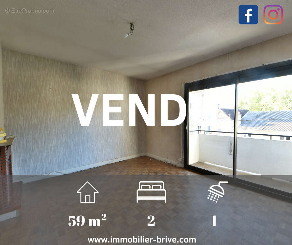 Appartement à BRIVE-LA-GAILLARDE