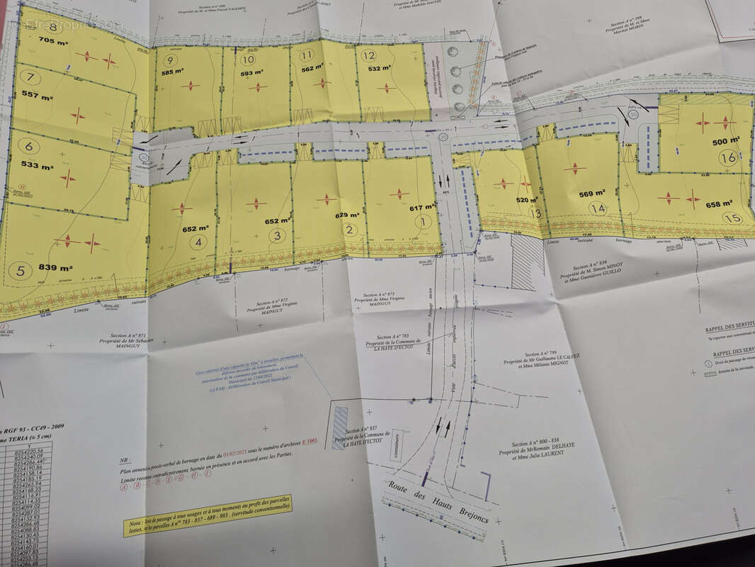 Terrain à LA HAYE-D&#039;ECTOT