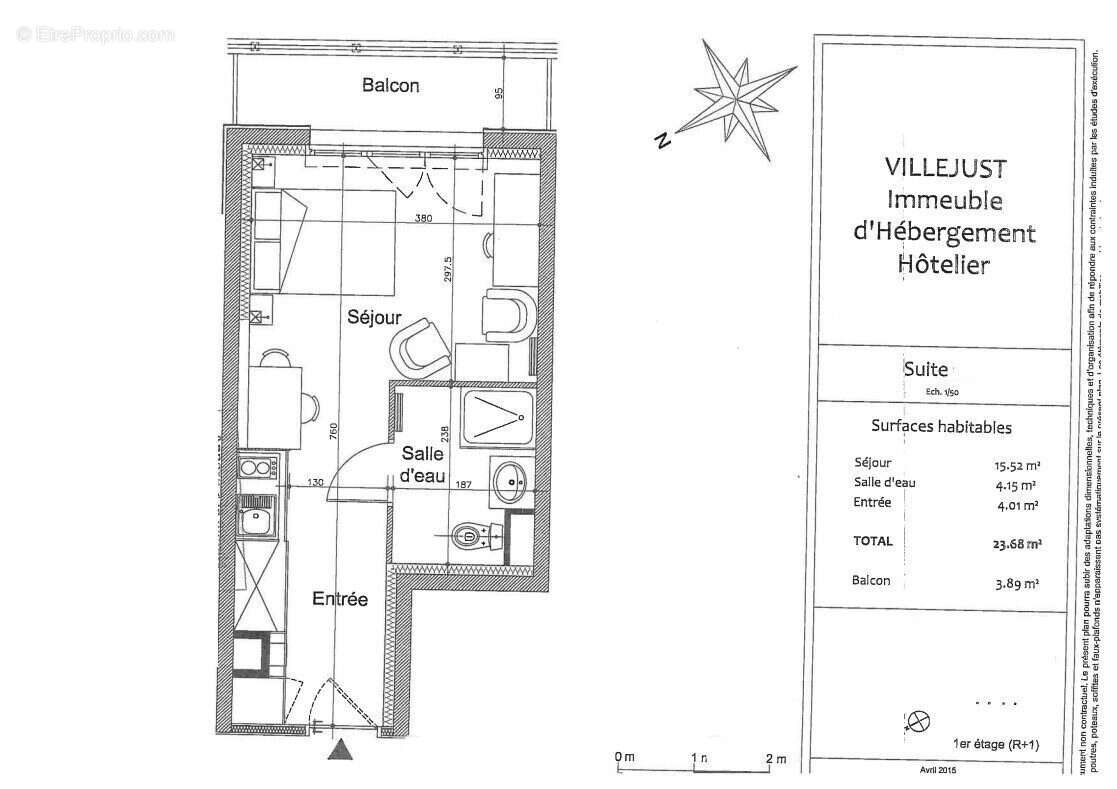 Appartement à VILLEJUST