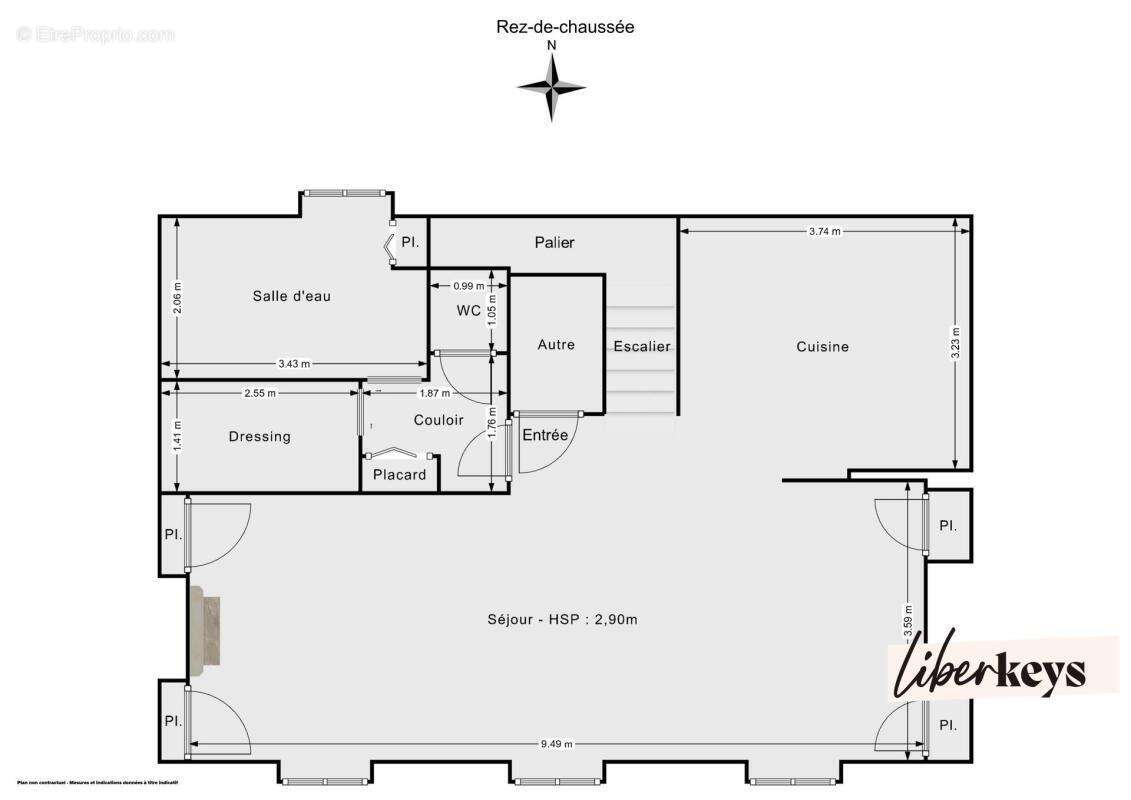 Duplex de charme de 87 m² – Dernier étage d'une maison bourgeoise – Terrasse tropézienne - photo 14