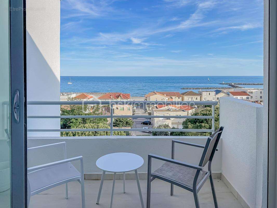*** appartement duplex t3 de 87 m² – vue mer & port de carnon – cave & parking *** - photo 2